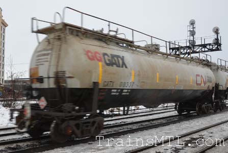 Car/wagon GATX00337 right side / coté droit